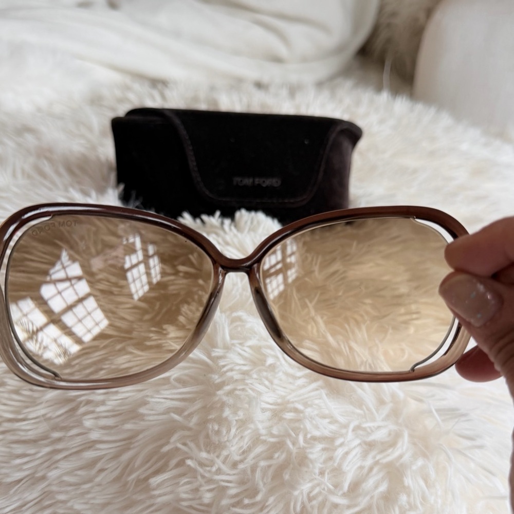 Tom Ford Gradient Brown Sunglasses
